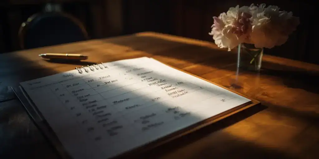 Bryllup checkliste