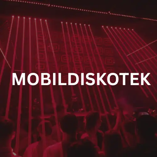 Mobil diskotek med professionel DJ til events og fester.